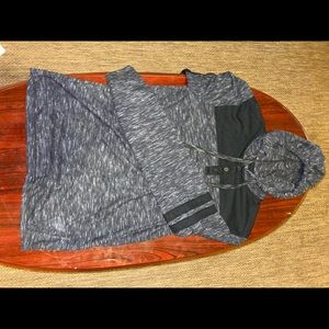 Grey and Black Shirt/Hoodie